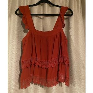 Lace Detail Top